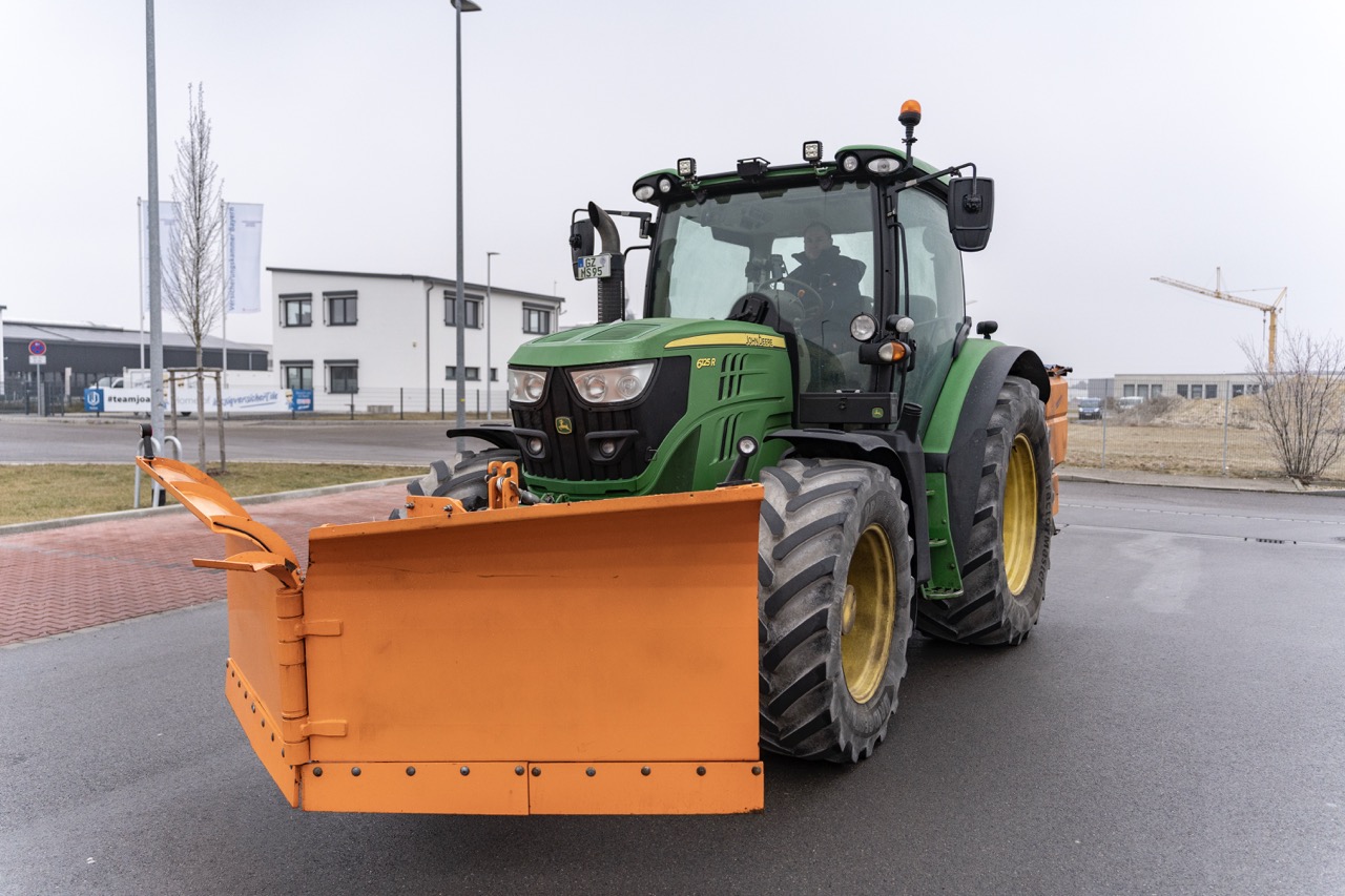 Winterdienst für Supermärkte und Gewerbe